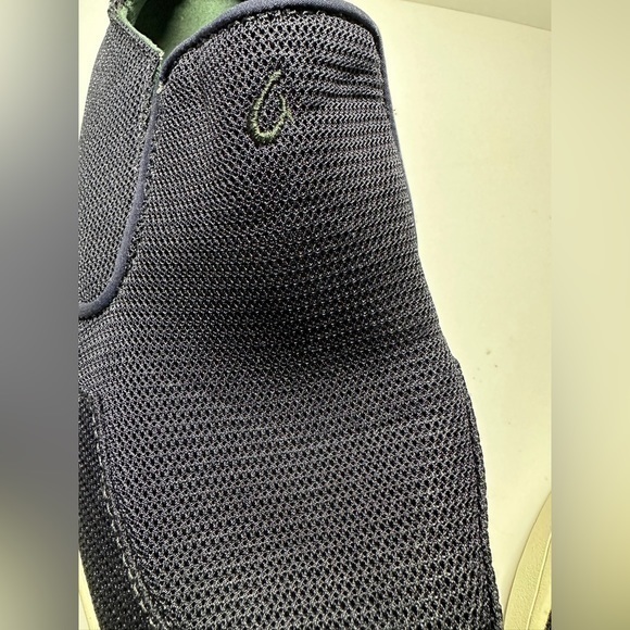 Olukai Nohea Mesh Navy Blue Green Slip‎ On Shoe Men’s Size 10 - Picture 5 of 8